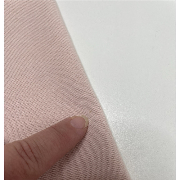 Nike Cropped Sweatshirt Crew Neck Lace Up Pink Size S Workout Gym Athleisure - Picture 9 of 12